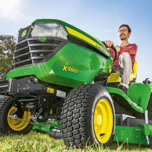 John Deere X590 Ride On Lawn Mower (Power Unit Only) - Image 3