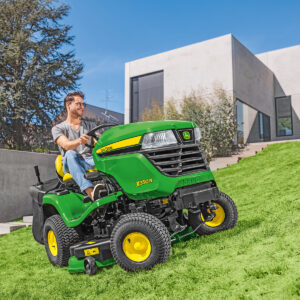 John Deere X350R Rear Collect and Mulching 42" Ride On Lawn Mower - Image 4