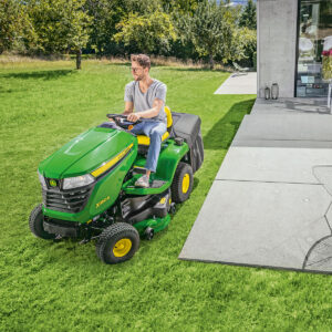 John Deere X350R Rear Collect and Mulching 42" Ride On Lawn Mower - Image 5