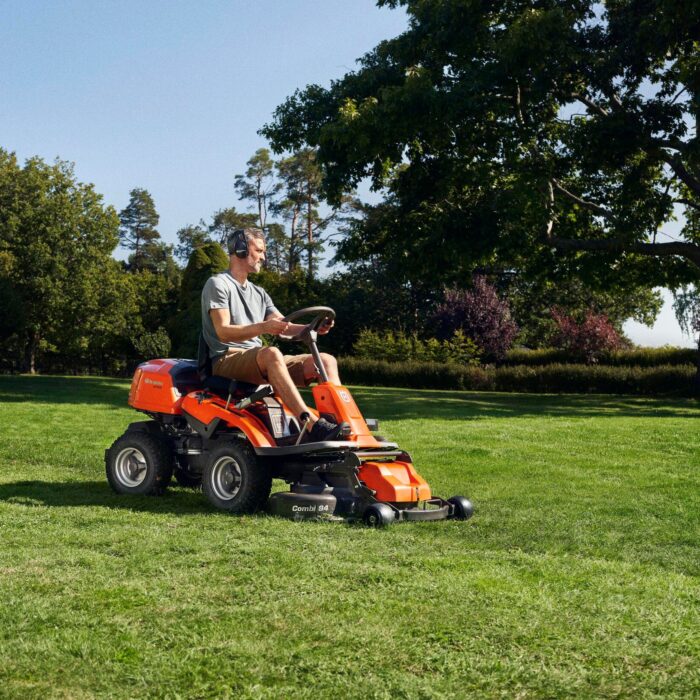 Husqvarna Rider 214TC Rear Discharge and Mulching 37" Mower - Image 2