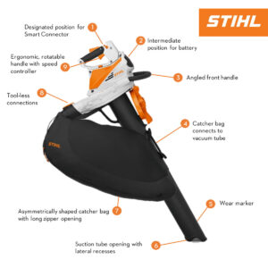 STIHL SHA56 Cordless Blower / Vacuum Set - Image 4